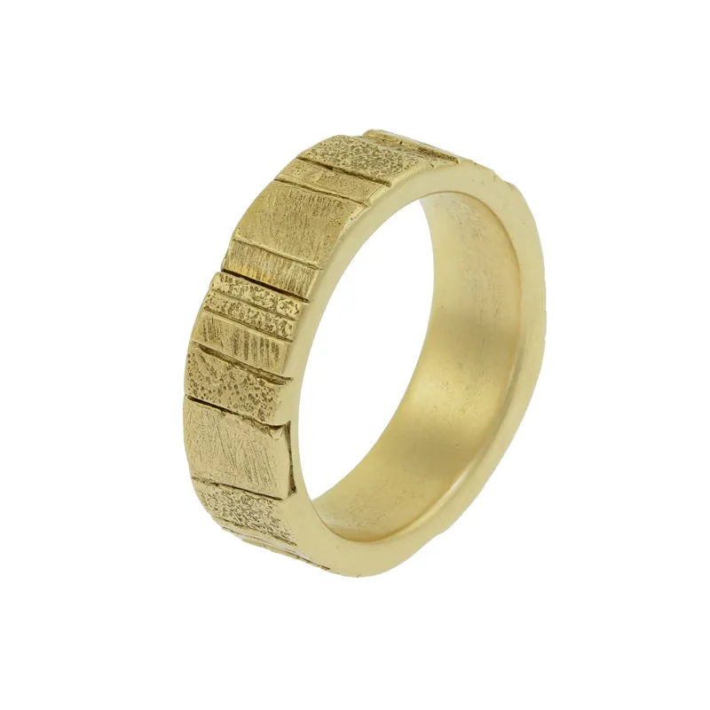 14K Gold Recycled Band