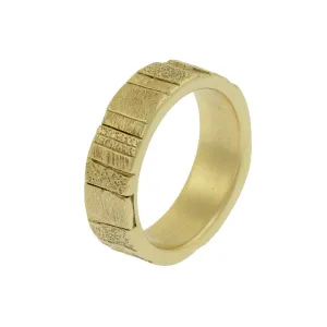 14K Gold Recycled Band