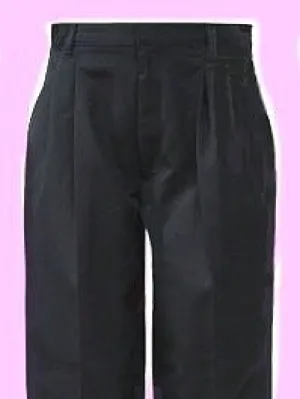 A  TriBlend Pleated Slacks Navy (discontinued)