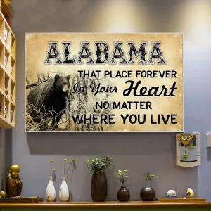 Alabama That Place Forever In Your Heart Poster
