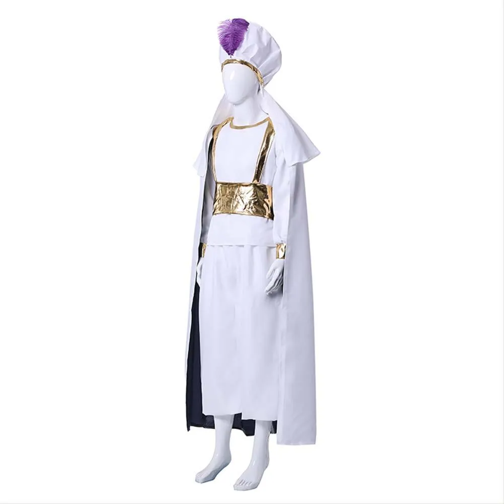 Aladdin Adult Prince Ali Cosplay Costume