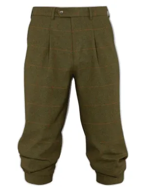 ALAN PAINE Combrook Mens Tweed Shooting Breeks - Maple