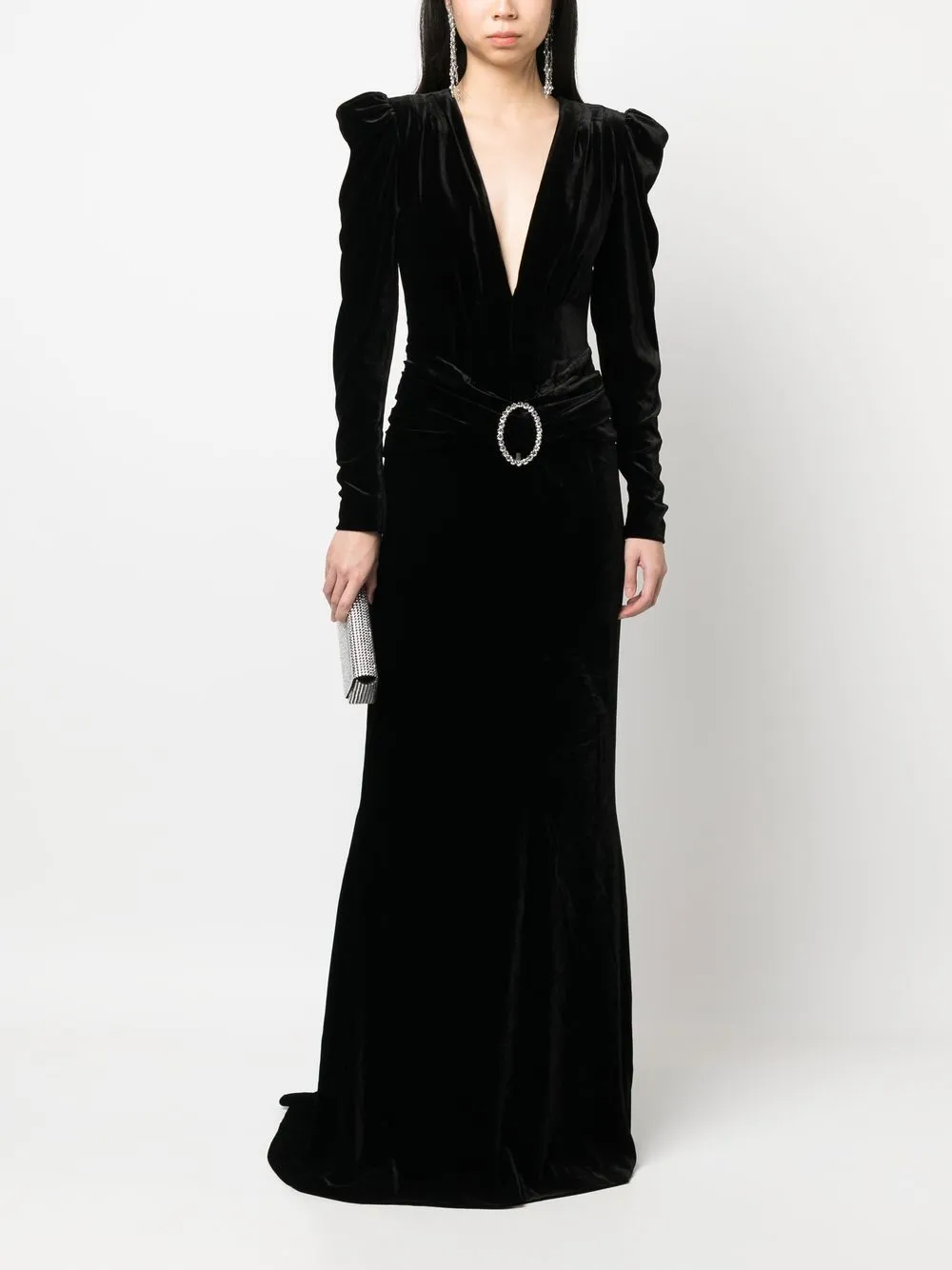 Alessandra Rich Black Dress