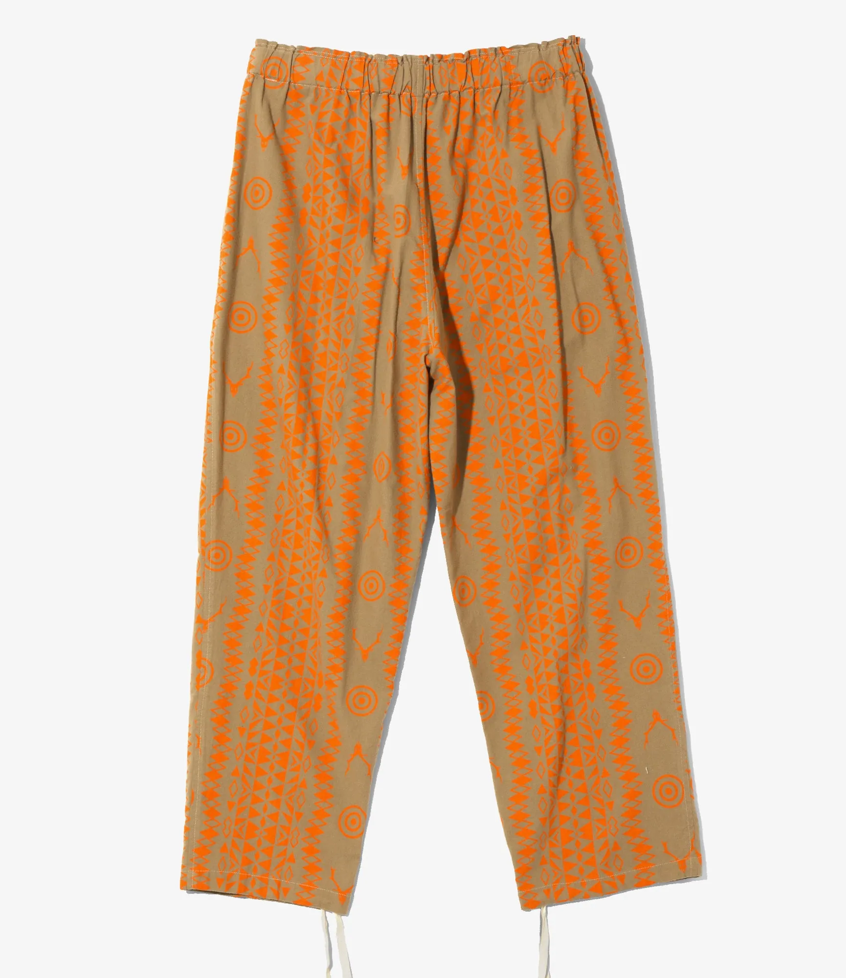 Army String Pant - Cotton Flannel Printed