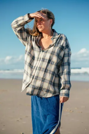 Atmosea Flannel Shirt - Blue
