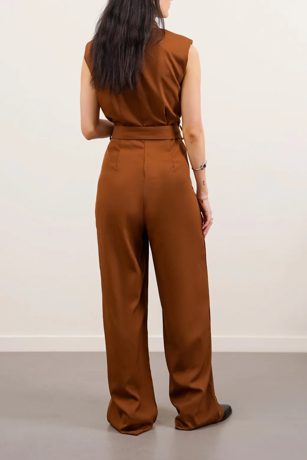 BELTED JUMPSUIT