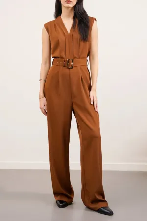 BELTED JUMPSUIT
