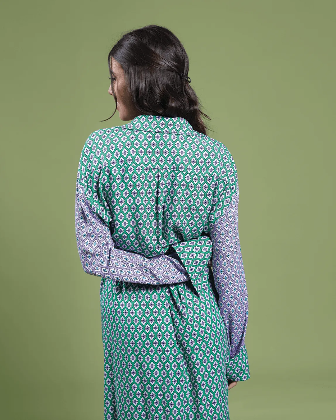 Belted Shirt Dress