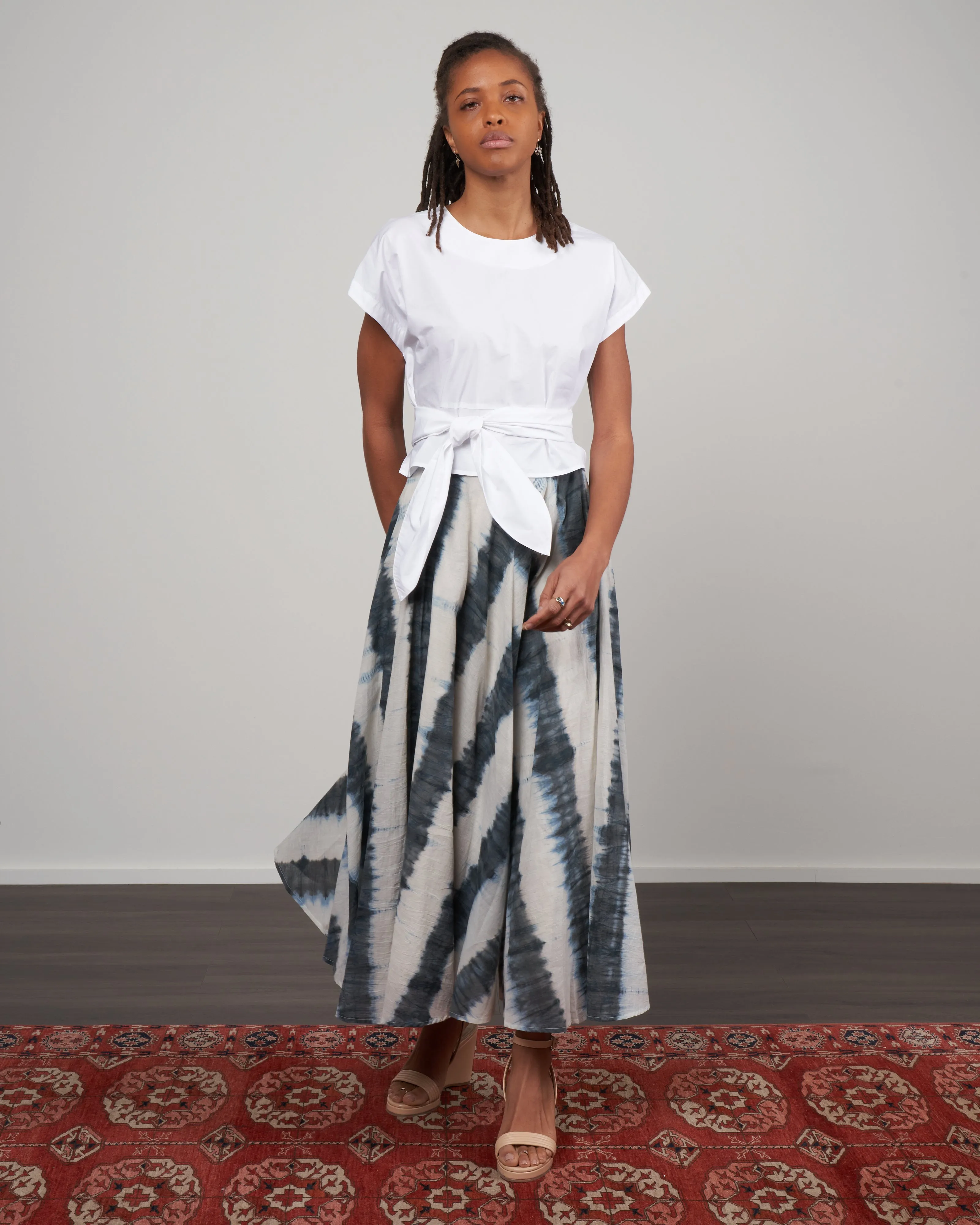 bianca top - white