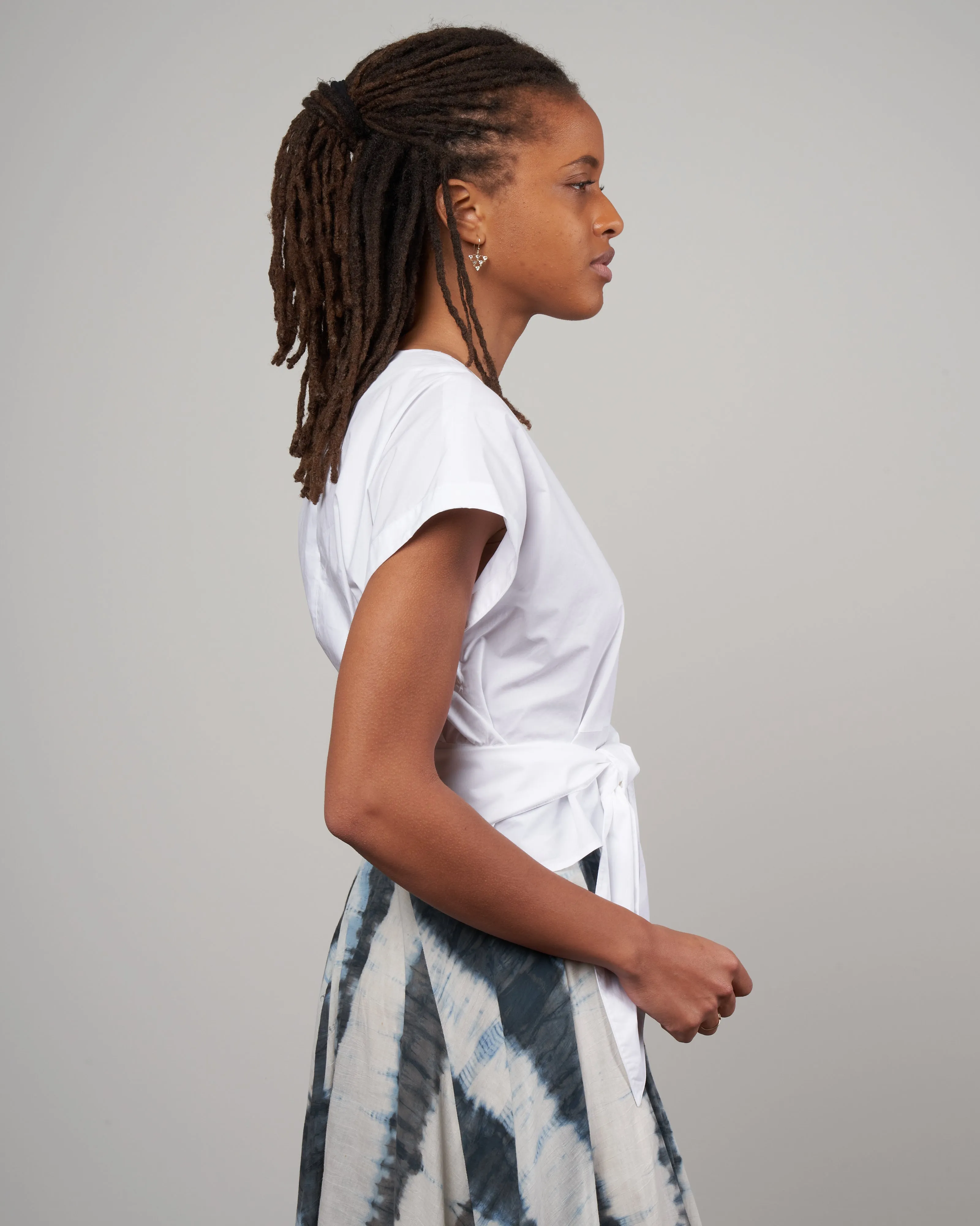bianca top - white