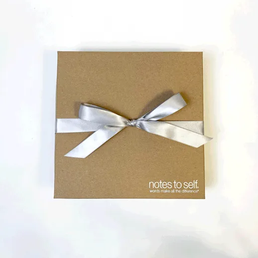 black socks themed 5-pair gift set in kraft keepsake box