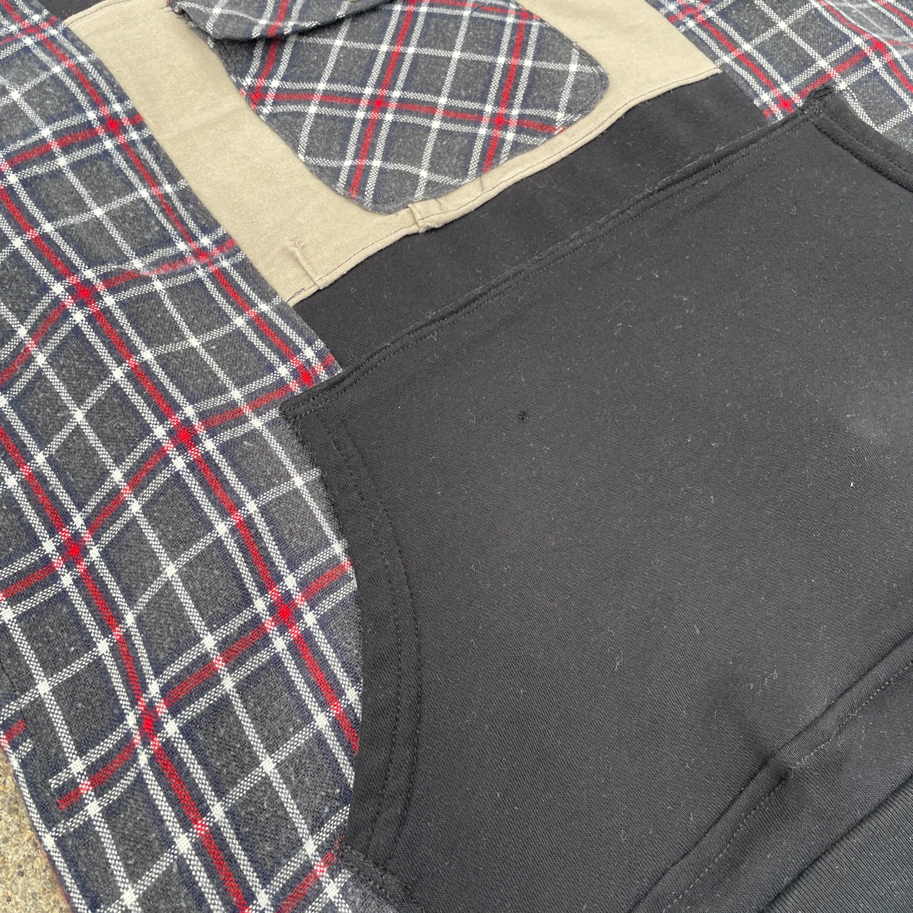 Blacktop Uni-Pocket Flannel Hoodie Hybrid
