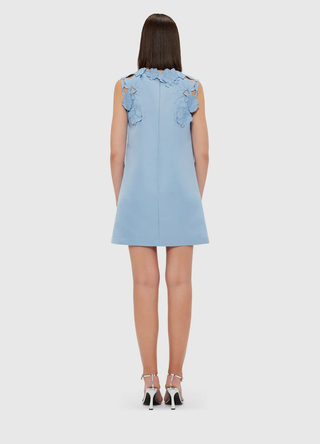 BLAIR APPLIQUE MINI DRESS