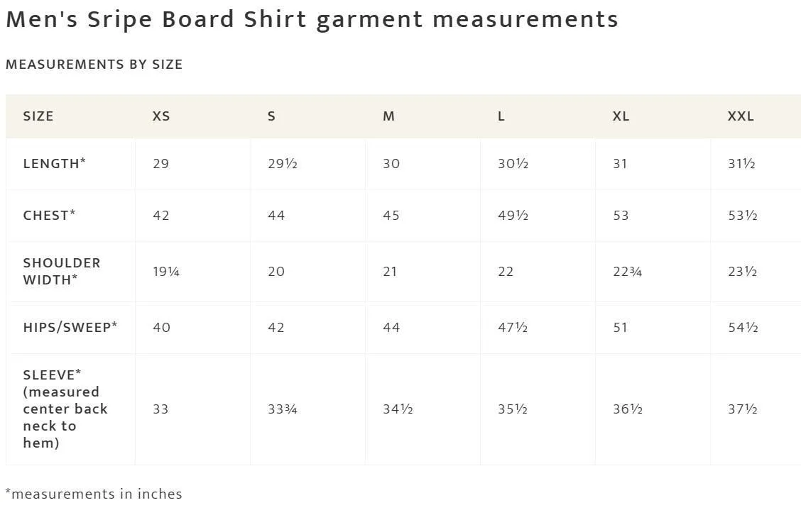 Board Shirt Blue Serape Stripe