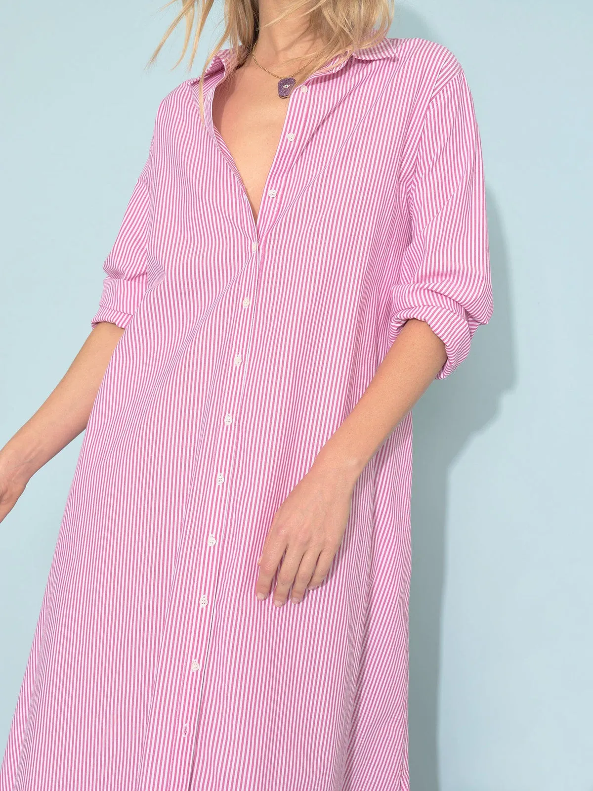Boden Dress - Berry Pink
