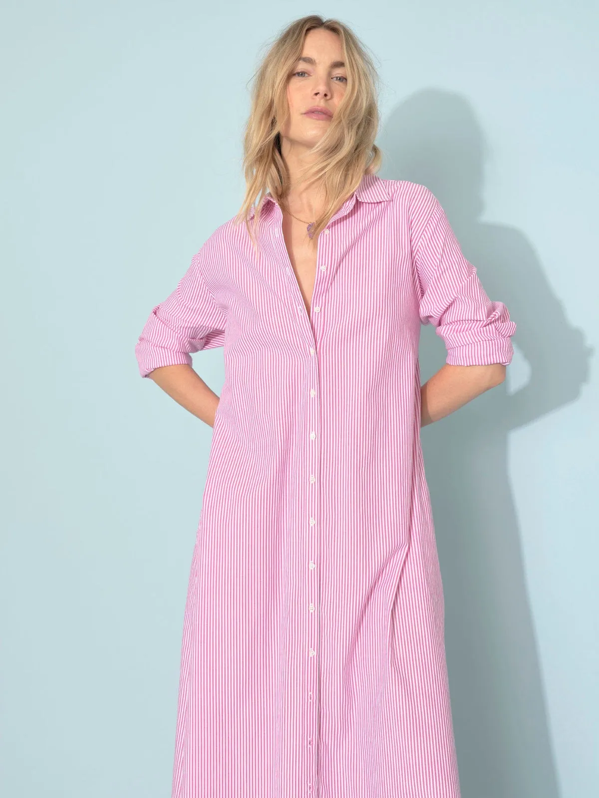 Boden Dress - Berry Pink