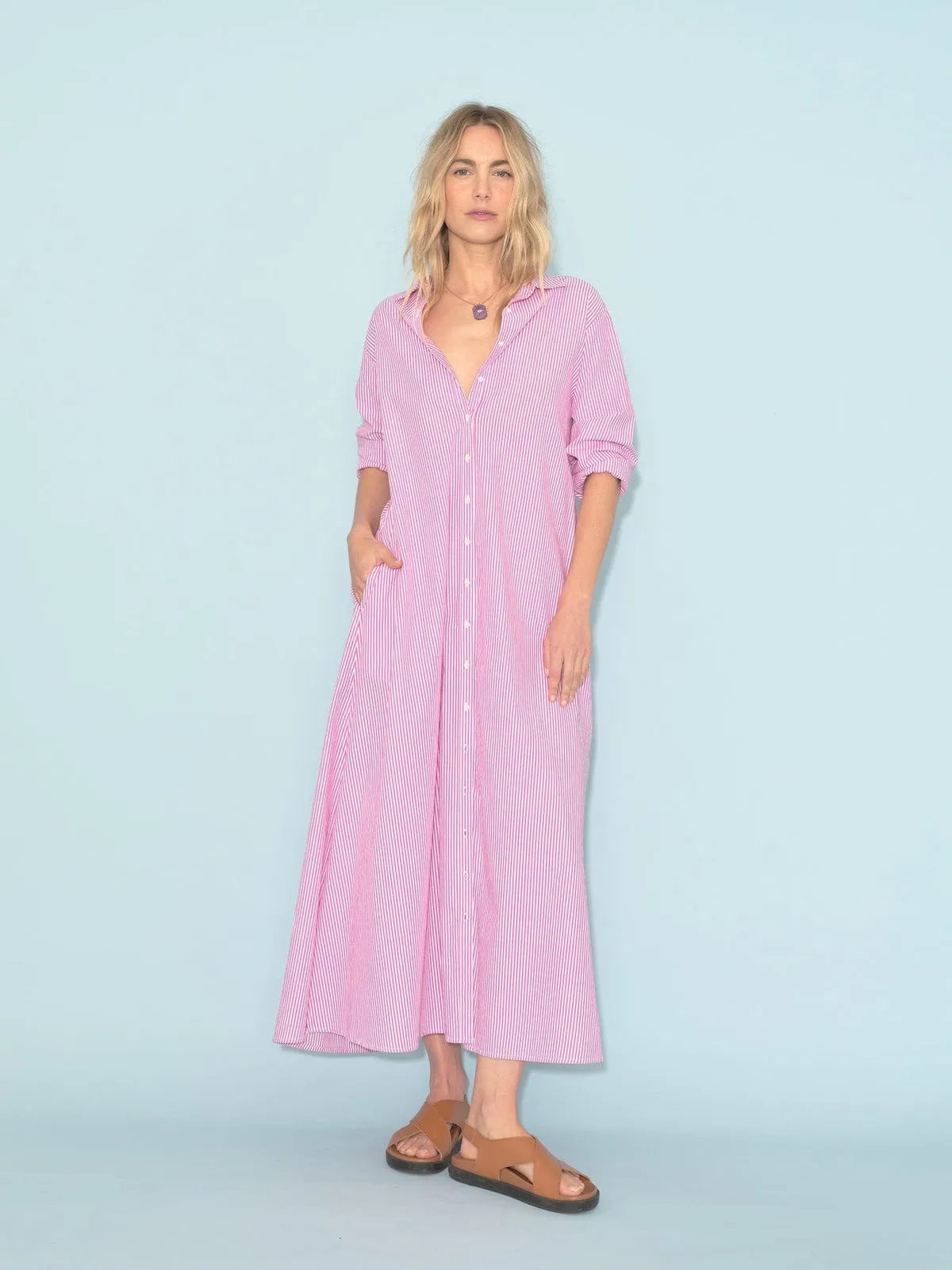 Boden Dress - Berry Pink