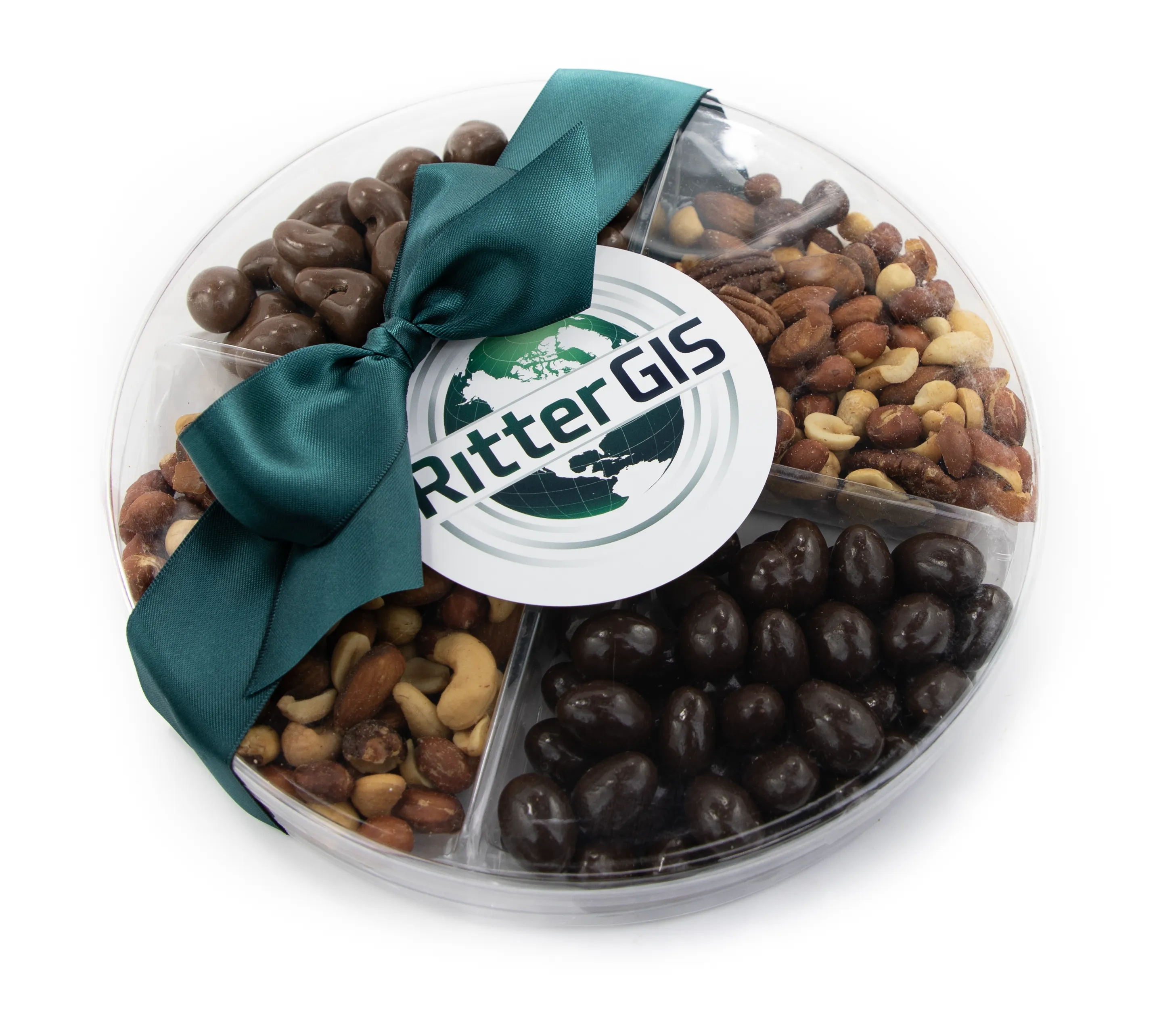 Branded Nut Mix and Chocolate Covered Cashews & Almond Gift Box