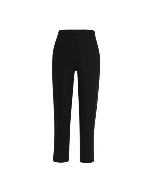 BRUSHED WOOL MID RISE PANT