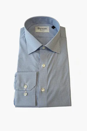 Byron Iceberg Mini Check Performance Shirt Big and Tall