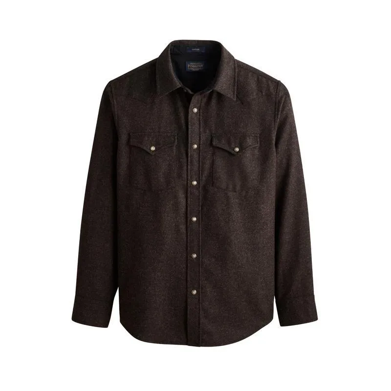 Canyon Shirt Black/Brown Mix