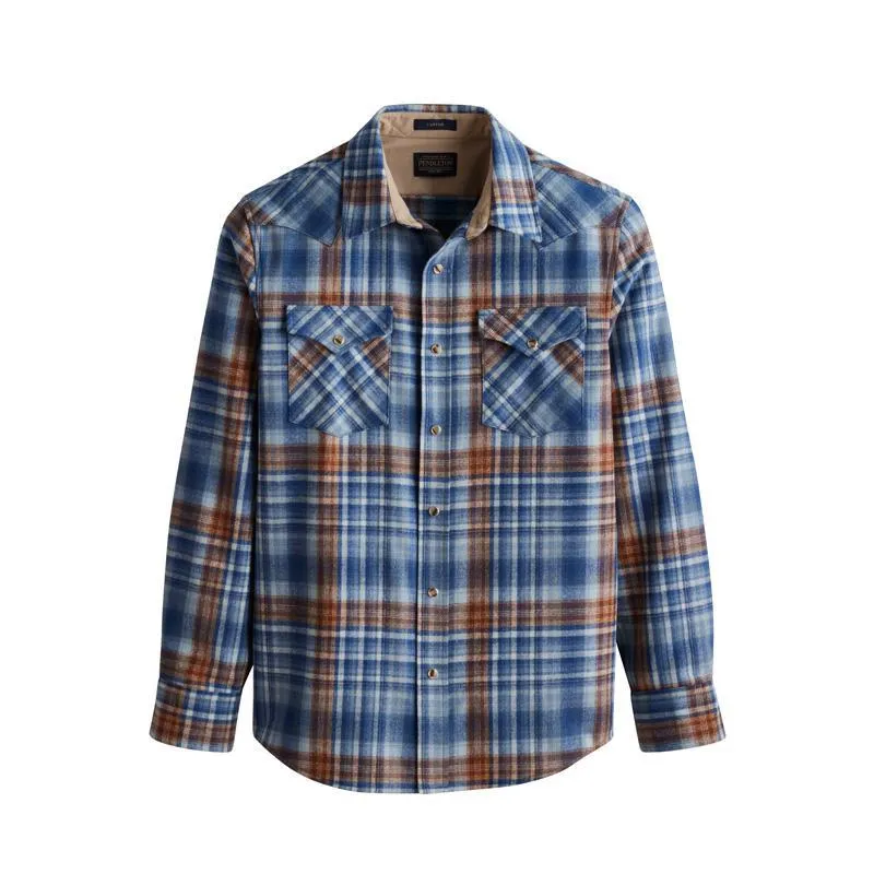 Canyon Shirt Blue/Tan Ombre