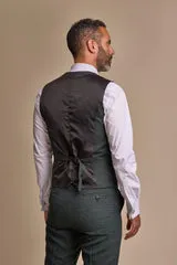 Cavani Caridi Waistcoat Olive