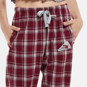 Cheer Megaphone Personalized Flannel Pants-26 Colors Available
