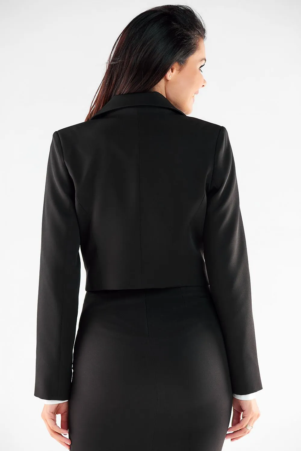 Chic Tailored Jacket with Button