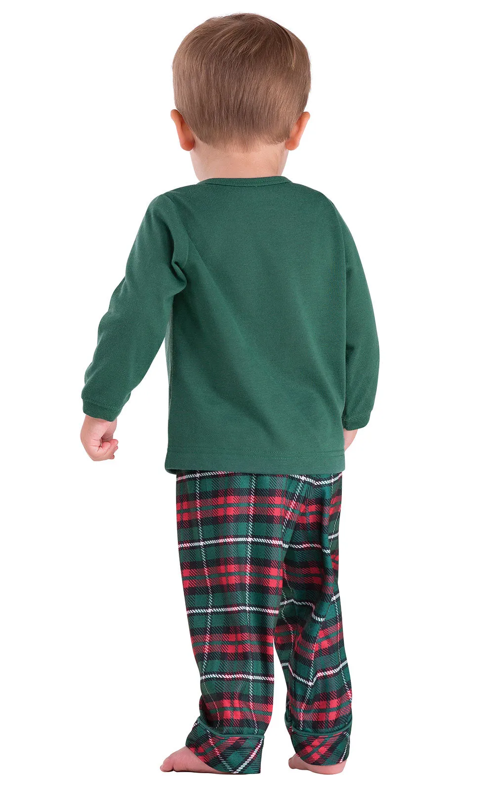 Christmas Plaid Infant Pajamas