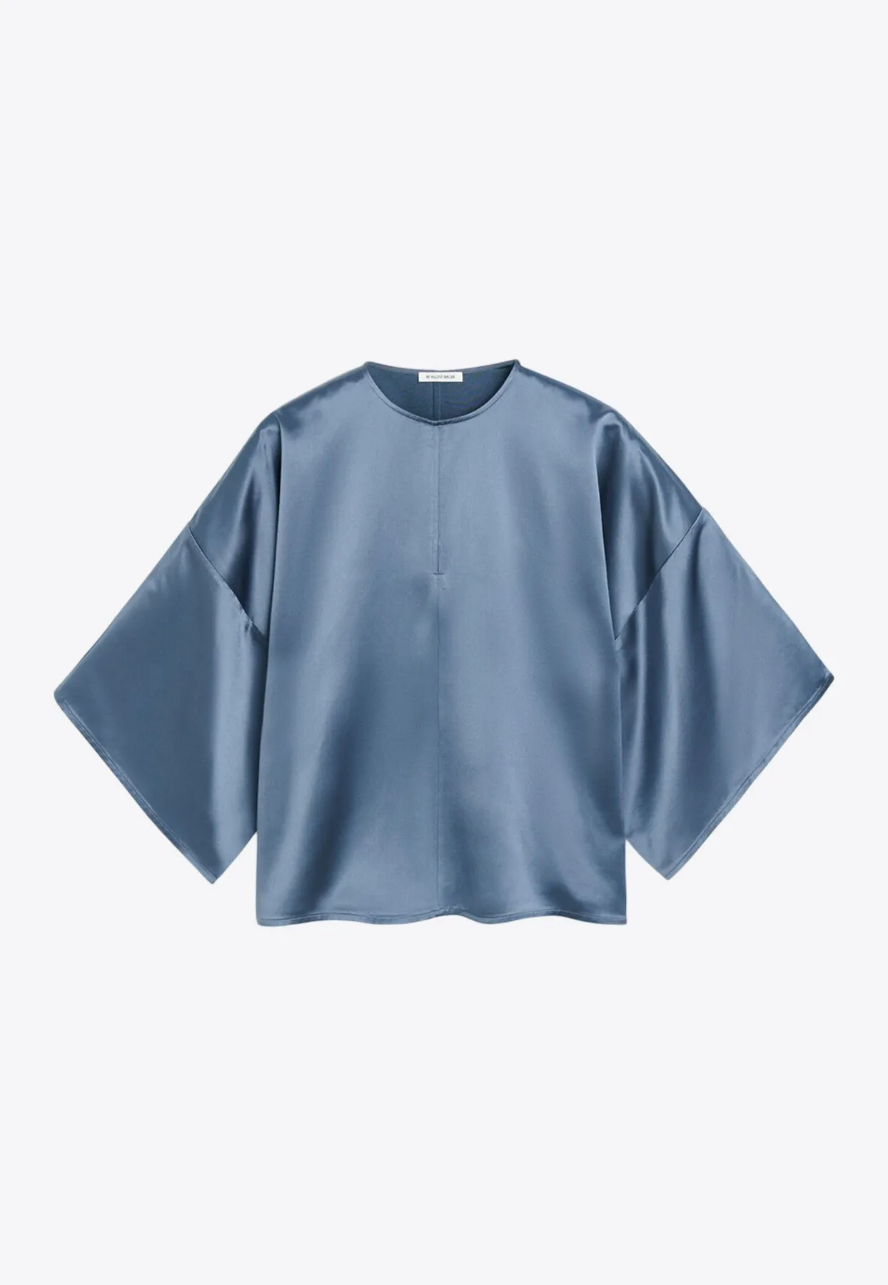 Cicie Oversized Satin Blouse