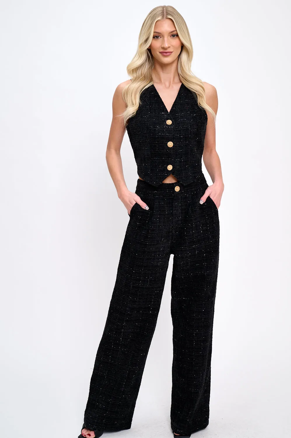 Coastal Breeze Vest & Trouser Set