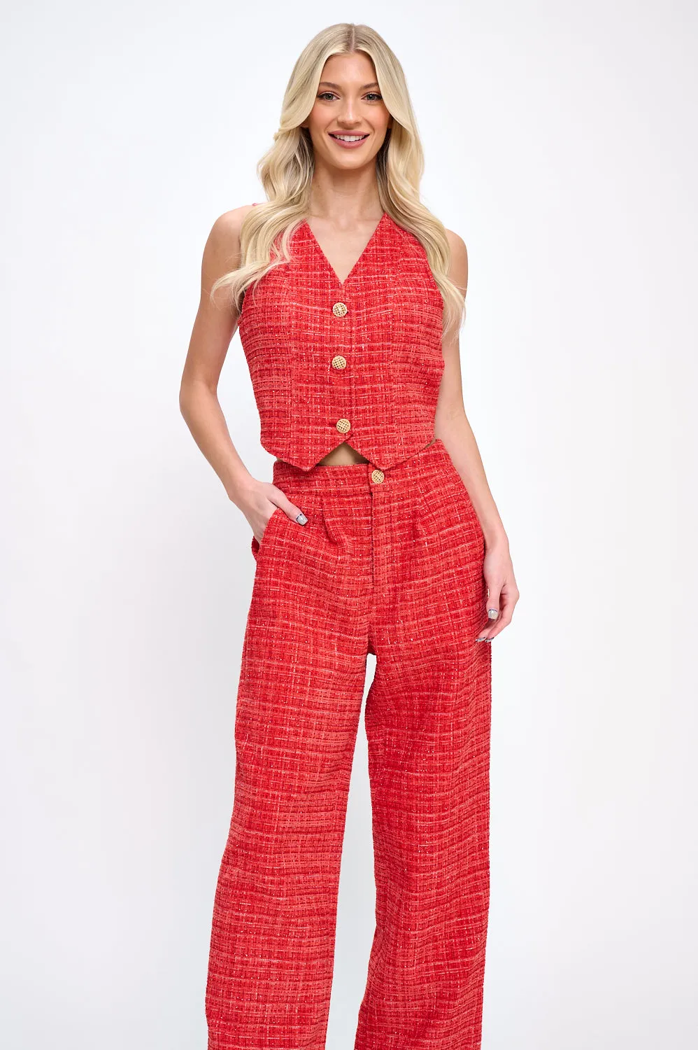 Coastal Breeze Vest & Trouser Set