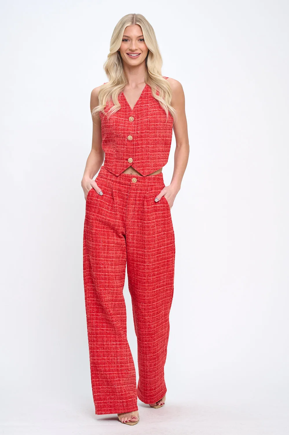 Coastal Breeze Vest & Trouser Set