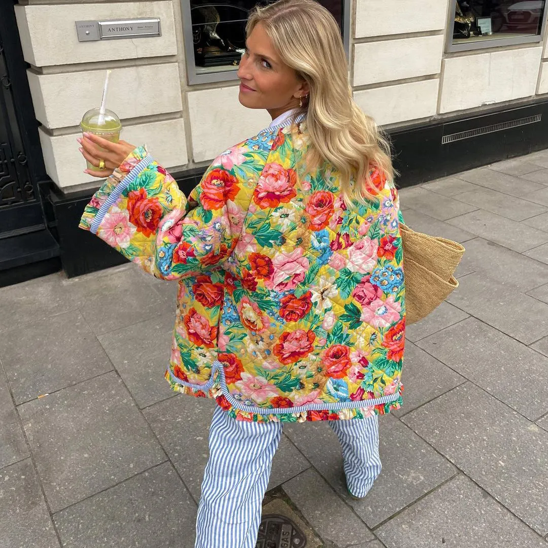 COLORA | STYLISH FLOWER JACKET