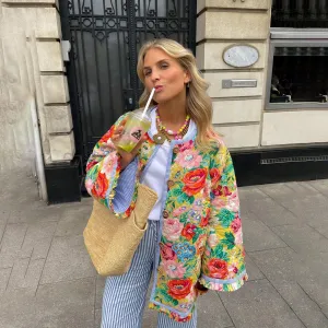 COLORA | STYLISH FLOWER JACKET