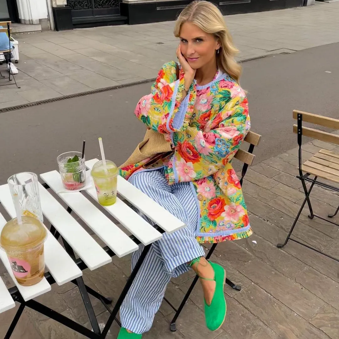 COLORA | STYLISH FLOWER JACKET