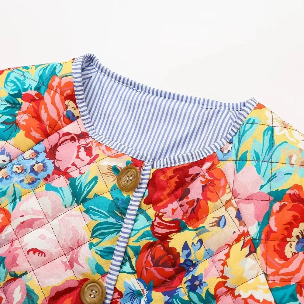 COLORA | STYLISH FLOWER JACKET