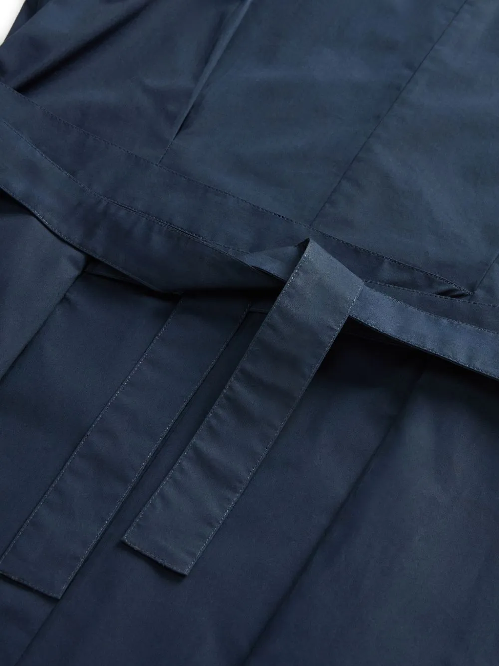 Cotton belted dress