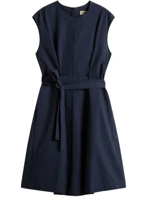 Cotton belted dress
