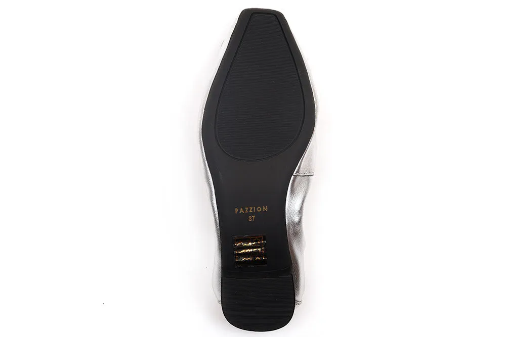 Crystal Buckle Foldable Flats