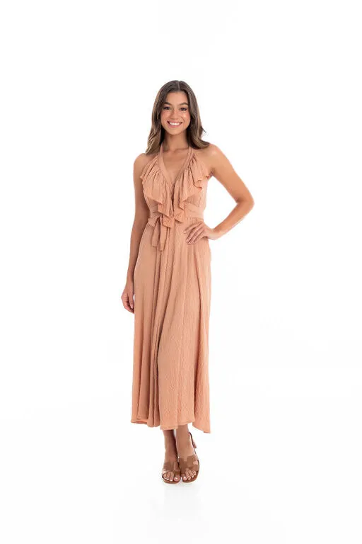D004 Wave of Wanderlust Maxi Dress