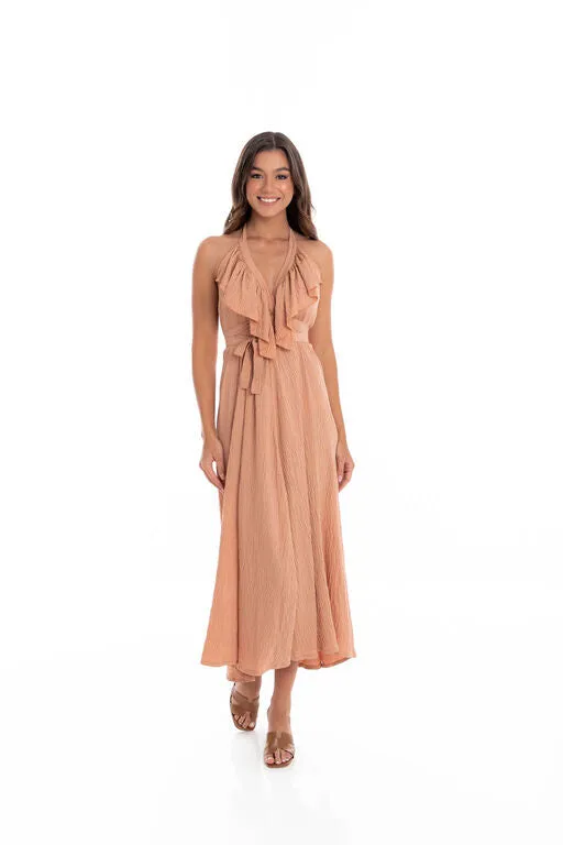D004 Wave of Wanderlust Maxi Dress
