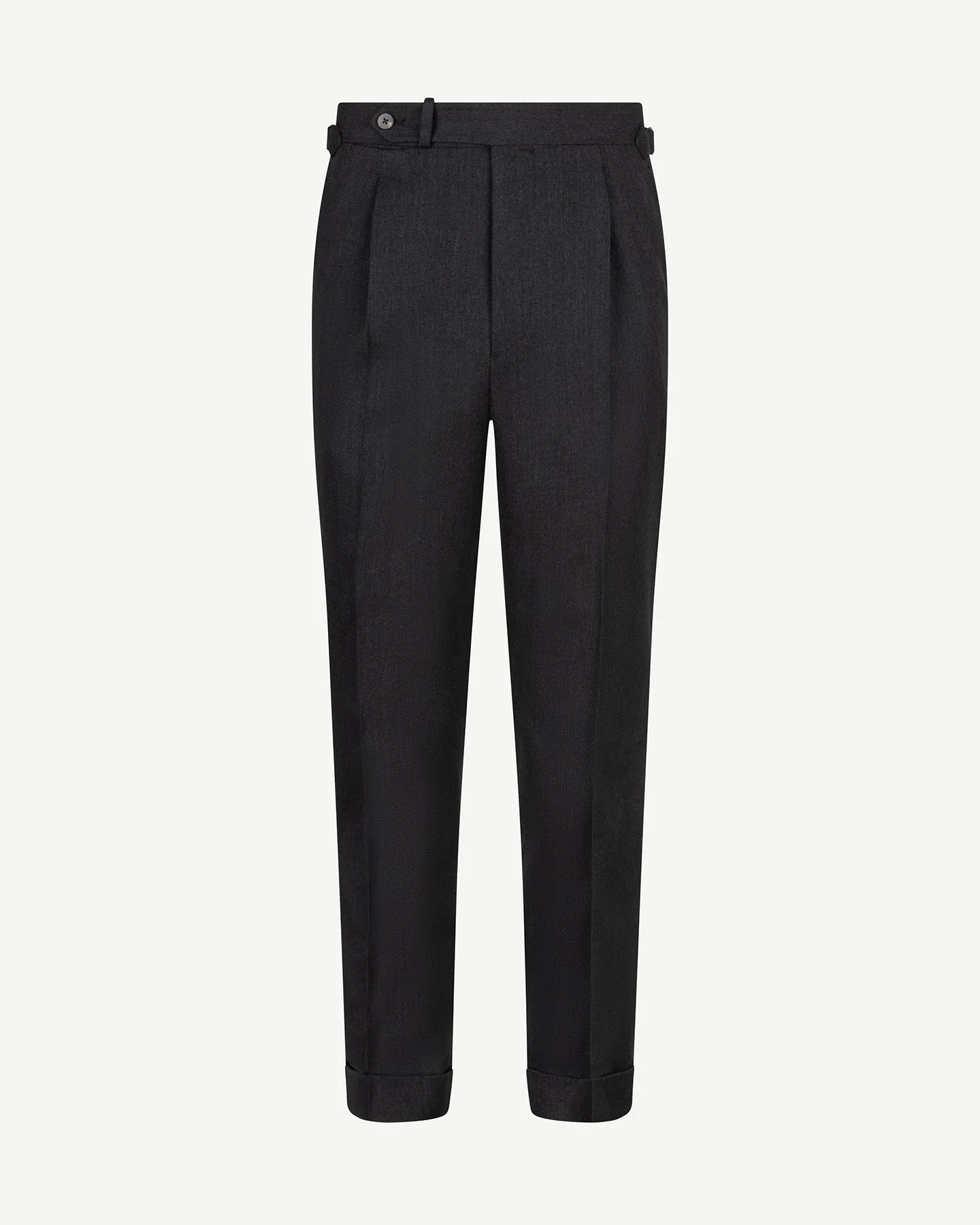 Dark Grey Cavalry Twill Trousers