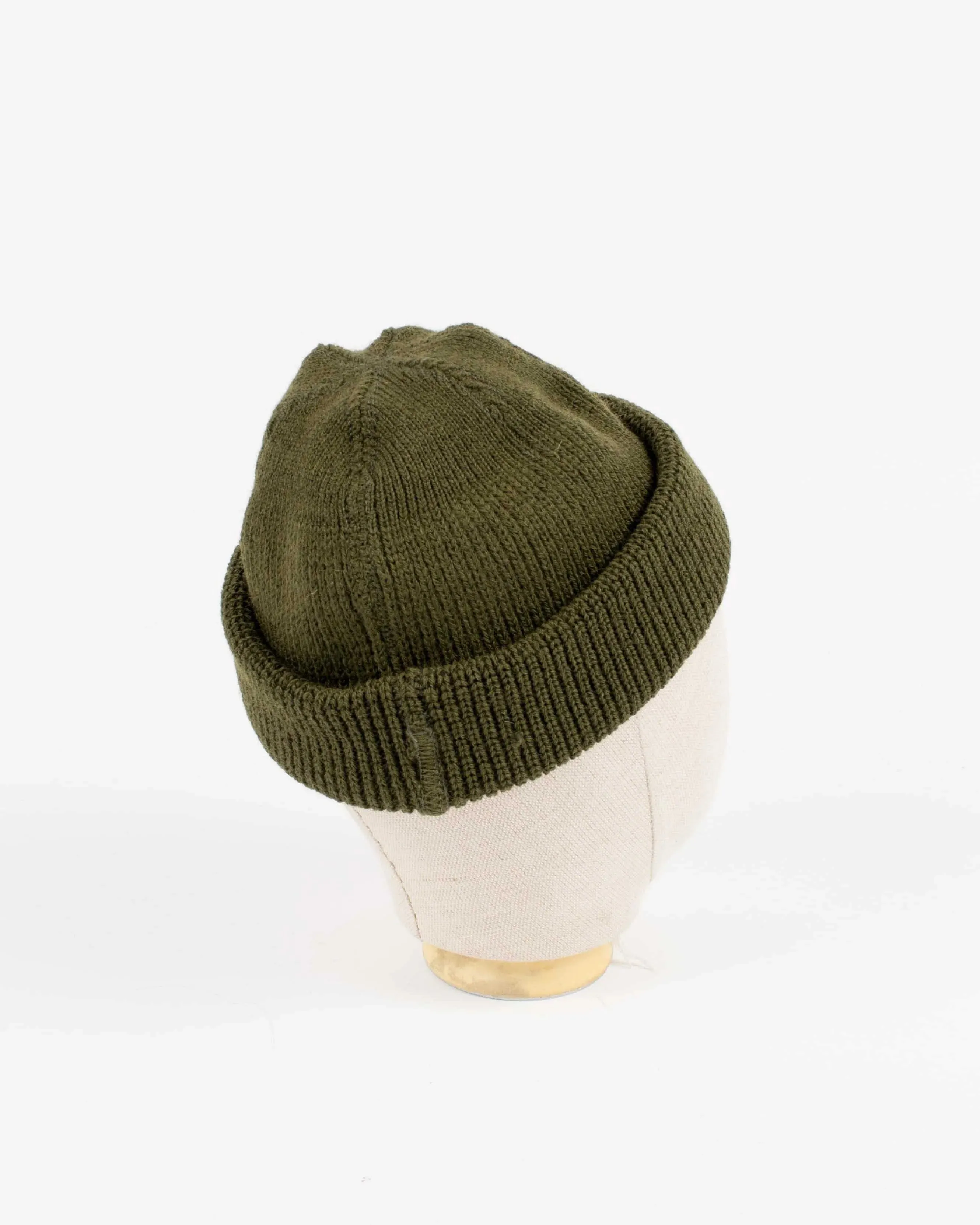 【Dehen 1920】Wool Knit Watch Cap - Loden / 羊毛針織帽