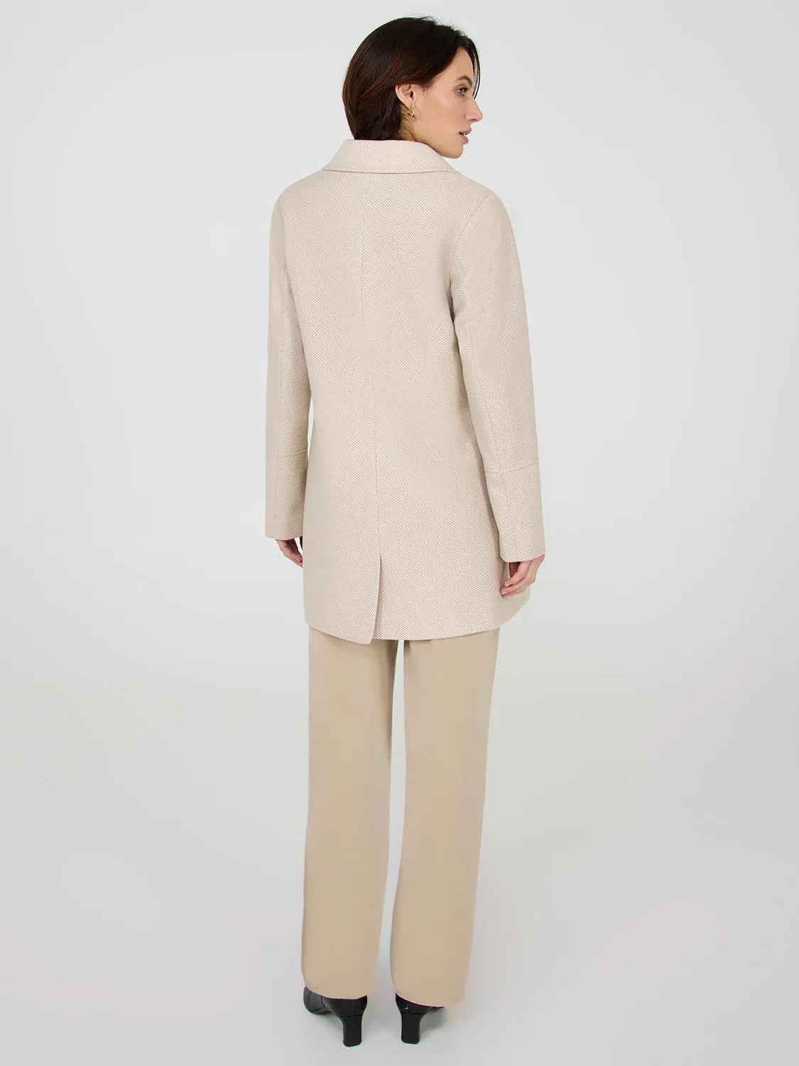 Double-Breasted Car Coat