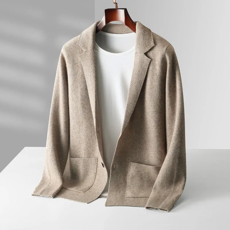 Düsseldorf Men's Cashmere Cardigan Sweater