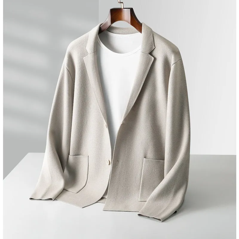 Düsseldorf Men's Cashmere Cardigan Sweater