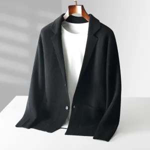 Düsseldorf Men's Cashmere Cardigan Sweater