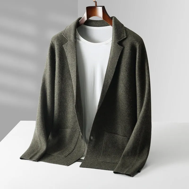 Düsseldorf Men's Cashmere Cardigan Sweater